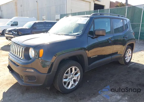 2018 Jeep Renegade Sport 4X4 из США, поврежденный, VIN ZACCJBAB4JPJ13321